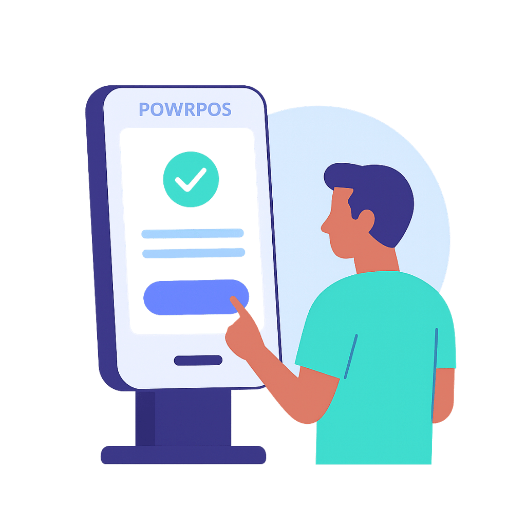 Self ordering kiosk